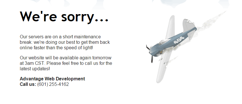 Advantage Web Development Scam Alert