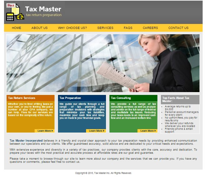 Taxmasterny.com Scam Alert