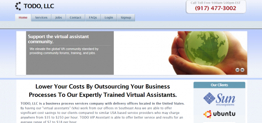 TODO, LLC Virtual Assistant Job Scam At V1S1.Com