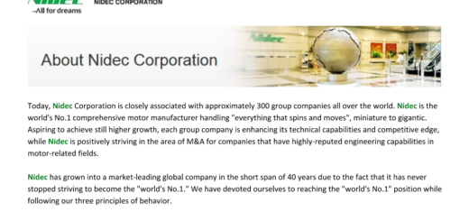 Beware Of A Fake Billing Support Job Offer For Nidec Corporation